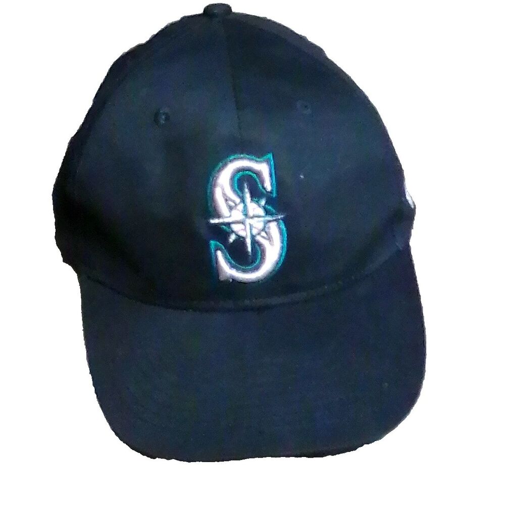 MLB Seattle Mariners Baseball Oc Sports Cap Hat Mens Black Adult Classic VTG